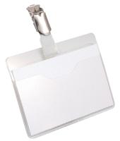 Durable 810619 Naamplaatje 8106 (b x h) 90 mm x 60 mm draaibare clip 25 stuk(s) - thumbnail