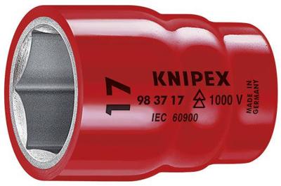 Knipex dop voor ratel (dubbele zeskant) | met binnenvierkant | 1/2" - 98471 Knipex dop voor ratel (dubbele zeskant) | met binnenvierkant | 1/2" - 98471