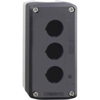 Schneider Electric XALD03 Lege behuizing 3 inbouwplaatsen (b x h x d) 136 x 68 x 53 mm Zonder markering Donkergrijs, Lichtgrijs 1 stuk(s) - thumbnail