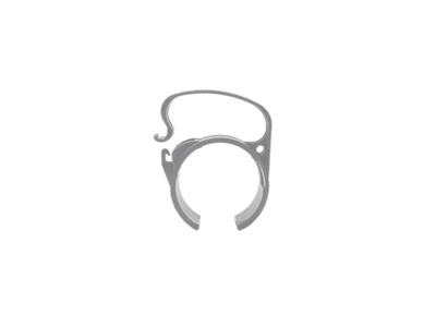 SNAP Mounting Clamp light silver 4x SNAP Mounting Clamp light silver 4x