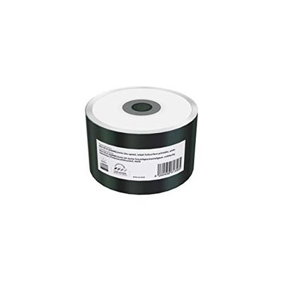 Mini CD-R 200MB|22min 24x schrijfsnelheid, volledig bedrukbaar (inkjetprinter), pak van 50 in folie (krimp)