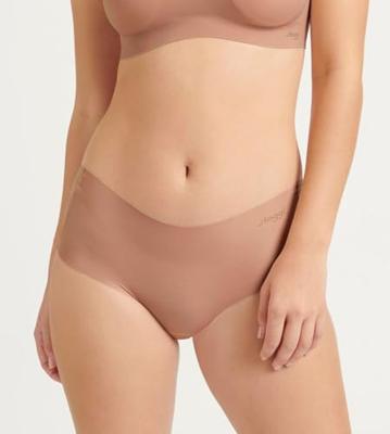 Dames Zero short Invisible - microfiber 2.0 - Onzichtbare naadloze boxershort - Katoenen kruisje