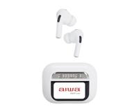 Draadloze Hoofdtelefoon met Oplaadetui Aiwa EBTW-350WT Wit - thumbnail