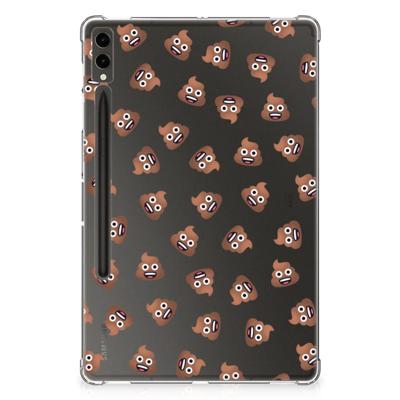 Hippe Hoes voor Samsung Galaxy Tab S9 Plus Poep Emojis Hippe Hoes voor Samsung Galaxy Tab S9 Plus Poep Emojis