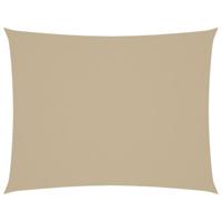 VidaXL Zonnescherm rechthoekig 2x3 m oxford stof beige - thumbnail