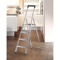 Hailo huishoudtrap L40 4 alu steps - thumbnail