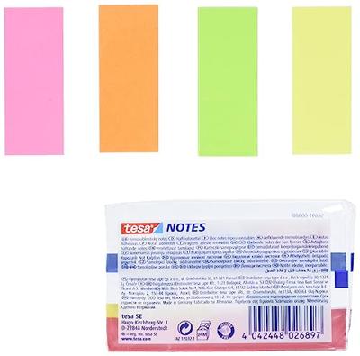 tesa Plaknotitie 56691-00000-01 20 mm x 50 mm Oranje, Geel, Groen, Pink 200 vellen tesa Plaknotitie 56691-00000-01 20 mm x 50 mm Oranje, Geel, Groen, Pink 200 vellen