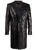 Dolce & Gabbana sequin embellished coat - Black - thumbnail