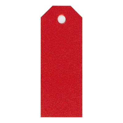 Creativ Company Manilla-labels, afm 3x8 cm, 220 gr, rood, 20 stuk/ 1 doos