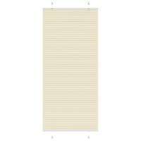 Pliss rolgordijn 100x200 cm stofbreedte 99,4cm polyester crme - thumbnail