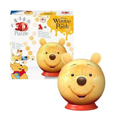 Ravensburger 3d puzzel winnie pooh met oren 72pcs Ravensburger 3d puzzel winnie pooh met oren 72pcs