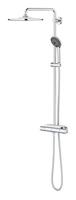 GROHE Vitalio Joy Regendoucheset Opbouw - hoofddouche 31cm - handdouche rond - zeepschaal - chroom 26401001 - thumbnail