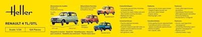 Heller 1/24 Renault 4L GTL