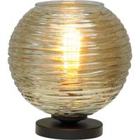 Masterlight TafellampQuinto Smoke met gestreept glas - 4260-05-05-6 - thumbnail