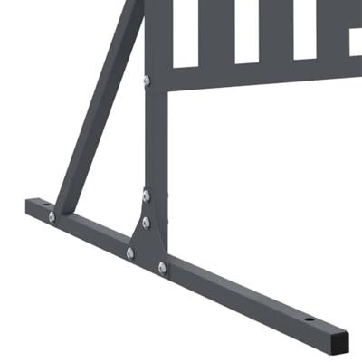 VidaXL Privacyscherm antraciet 100 x 50 x 180 cm staal