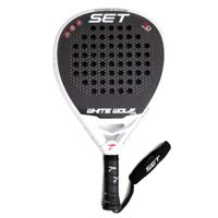 SET WHITE WOLF PADEL RACKET - thumbnail