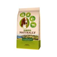 Iams Naturally Adult met lam & rijst hondenvoer 2 x 2,7 kg - thumbnail