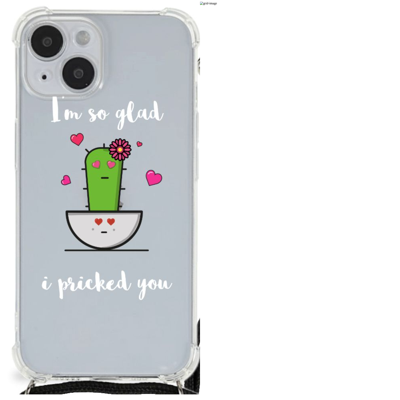 iPhone 14 Plus Stevig | Bumper Hoesje | Cactus Glad iPhone 14 Plus Stevig | Bumper Hoesje | Cactus Glad