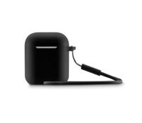 Hama Beschermhoes Fantastic Feel voor Oplaadcase AirPods 1e Gen/2e Gen Zwart - thumbnail