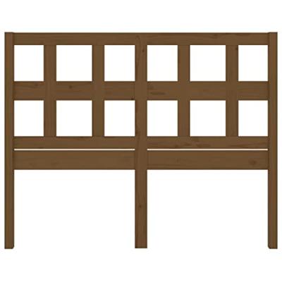 Hoofdbord 205,5x4x100 cm massief grenenhout honingbruin Hoofdbord 205,5x4x100 cm massief grenenhout honingbruin