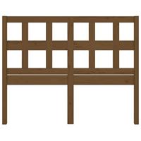 Hoofdbord 205,5x4x100 cm massief grenenhout honingbruin - thumbnail