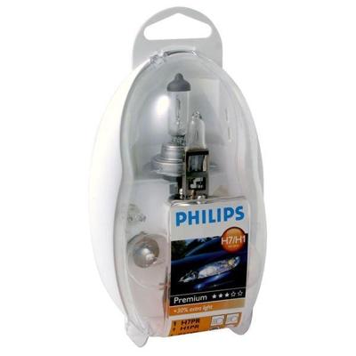 Philips lampenbox "easykit" bulb boxes h7/h1 12 volt