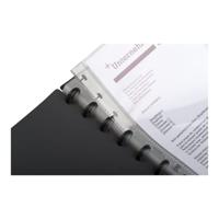 Showalbum Oxford Vario-Zipp A4 25-tassen antraciet | 5 stuks - thumbnail