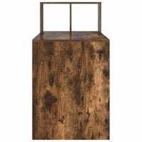 Bureau met plank Gerookt eiken 108 x 55 x 103.5 cm Bewerkt hout - thumbnail