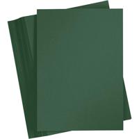 Creativ Company Gekleurd karton, a4, vel 210x297 mm, 180 gr, donkergroen, 100 vel/ 1 doos - thumbnail