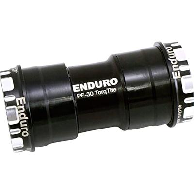 ENDURO BEARINGS Torqtite bottom bracket - bb30 to 24mm - a/c ss - black