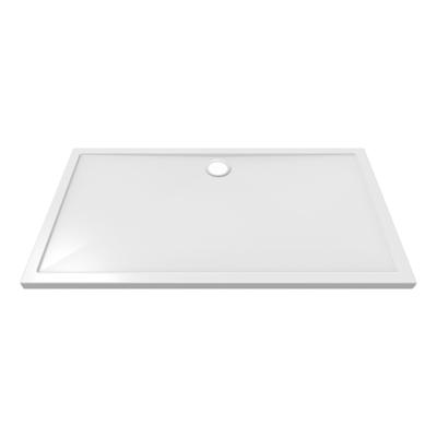 Douchebak Wiesbaden Acryl 160x90x4cm Wit Rechthoek 90mm Afvoer