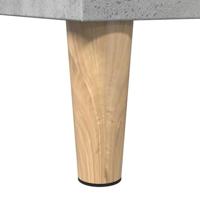 Badkamerkast 30x30x190 cm bewerkt hout betongrijs - thumbnail