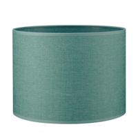 Lampenkap cilinder | rond | canvas | stoffen lampenkap | cilinderkap | Ø25cm H19cm | turquoise - thumbnail