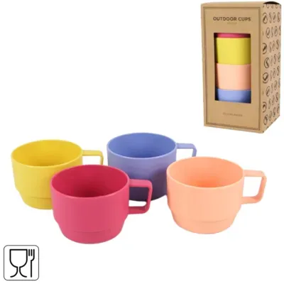 Norlander outdoor bekers set 4