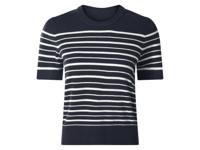 esmara Gebreide dames top (Marineblauw, XS (32/34)) - thumbnail