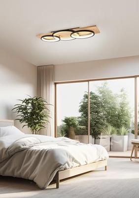 Trio Design plafondlampBarca zwart - 641110332