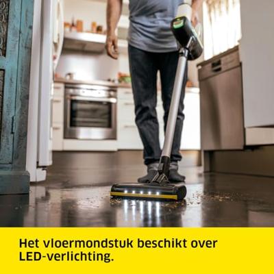 Kärcher VC 6 handstofzuiger Zwart, Geel Zakloos