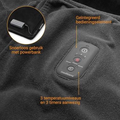 Medisana OL 200 Warmtedeken 19.24 W Zwart