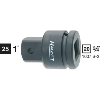 Hazet 1007S-2 Dopsleuteladapter 1 inch Aandrijving 3/4 (20 mm) 65 mm 1 stuk(s) Hazet 1007S-2 Dopsleuteladapter 1 inch Aandrijving 3/4 (20 mm) 65 mm 1 stuk(s)