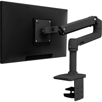 Ergotron LX Arm Desk Mount Monitor-tafelbeugel Aantal monteerbare displays: 1 Display(s) 38,1 cm (15) - 86,4 cm (34) Zwart Draaibaar, In hoogte verstelbaar,