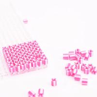 Vaessen Creative • strijkkralen tweekleurig roze-fuchsia 550st. - thumbnail