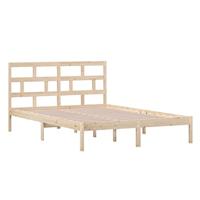 Bedframe massief grenenhout 140x200 cm - thumbnail