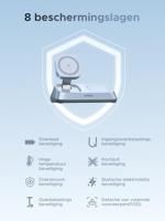 UGREEN W711 3-in-1 25W Magnetic Charger Wireless Charger 25 W Qi-standaard Grijs - thumbnail