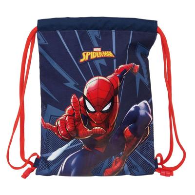 Rugtas met Koordjes Spider-Man Blauw 26 x 34 x 1 cm Rugtas met Koordjes Spider-Man Blauw 26 x 34 x 1 cm