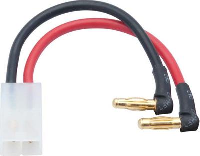 Conversie kabel Bullit 4mm Gold > Tamiya Vrouw met silicone kabel 14AWG (12cm)