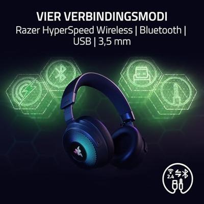 Razer Kraken V4 Pro Draadloos Zwart