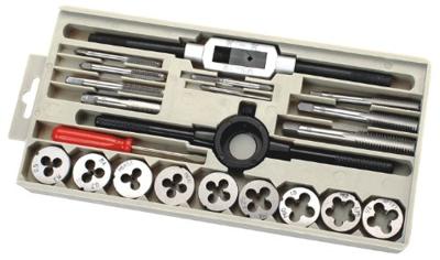 C.K T4032 Schroefdraadsnijderset 21-delig Metrisch M3, M4, M5, M6, M8, M10, M12