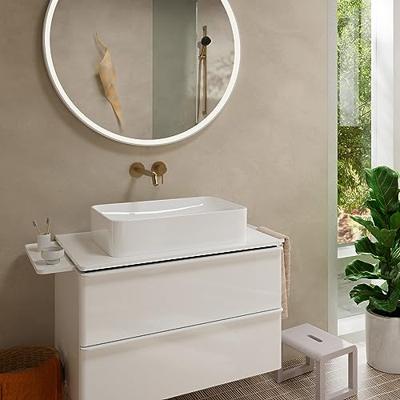 Hansgrohe Tecturis S ééngreeps wastafelkraan inbouw voor wandmontage, met uitloop 22,5 cm, Brushed Bronze