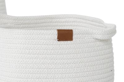 Mandenset Home ESPRIT Wit Modern 34 x 34 x 34 cm (3 Onderdelen)