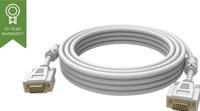 Vision 2x VGA 15-pin D-Sub, 2m VGA kabel VGA (D-Sub) Wit - thumbnail